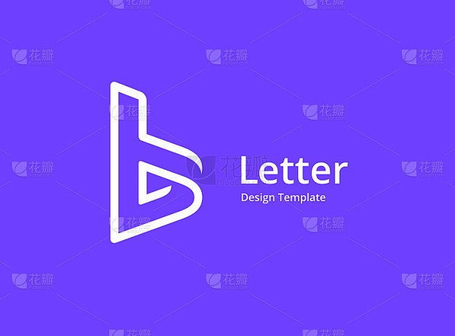 字母B图标