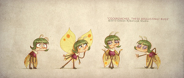 【"Cockroaches, these...