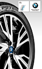 BMW i8 Bridgestone Wheel - Fan Art 3D Model : BMW i8 Bridgestone Potenza S001 Tire Technical:  Bridgestone Potenza S001 245/40 R20 99W XL