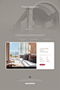 hotel hotel design hotel website ui design UI/UX user interface Web Design  Website