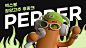 3d motion animation  Character Character design  motion graphics  sausage youtube