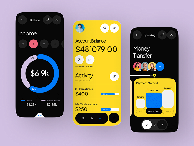 Fintech mobile app b...