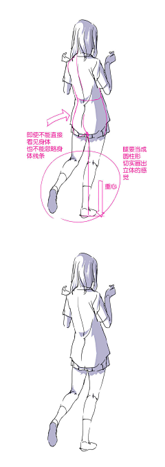 莫小丁采集到人物造型练习