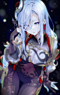 来自画师 ｍｅｍｅｎｏ 的 申鹤。Pid: 94314043