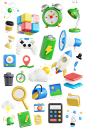 3D立体应用程序APP界面png图标插图blender设计素材模版2522802