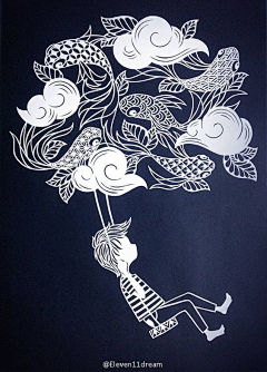 华丽、转身~采集到剪纸