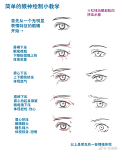 白熊ي采集到数位板 眼睛 发型 五官