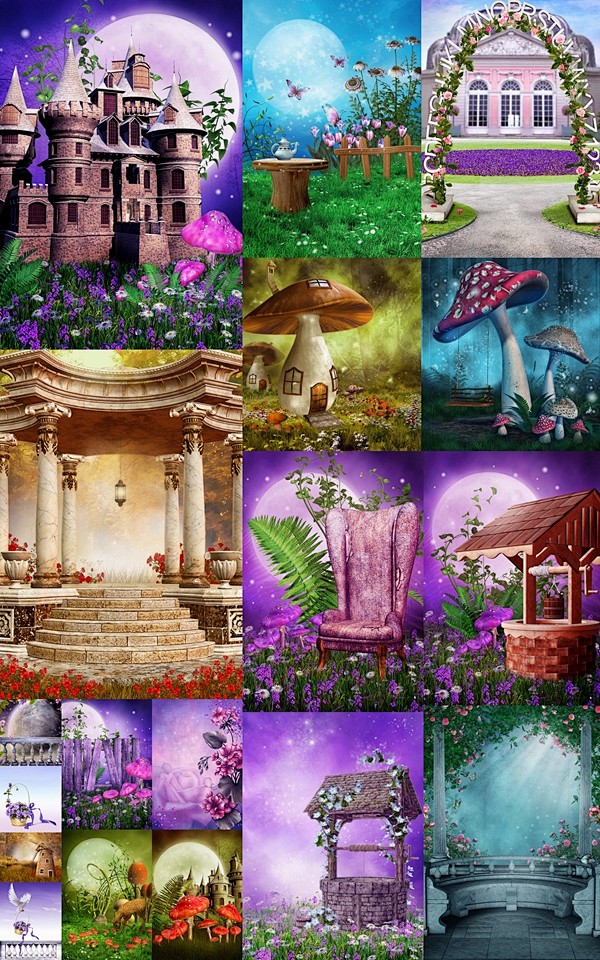 Fantazy backgrounds ...