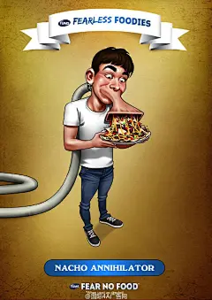 【4AAD讯】&quot;怕没有食物&quot;北美TUMS抗胃酸咀嚼钙片海报!Fear no food.(Weber Shandwick 美国芝加哥)