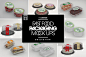 一次性食品塑料包装盒样机Vol.6 Fast Food Boxes Vol.6: Take Out Packaging Mockups