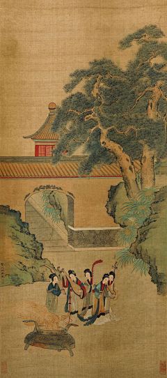 兰亭等雨(国画室)采集到古典人物