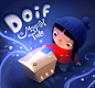 Doif - A Magical Tail : illustration pack for book Doif - A Magical Tail
