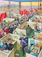 Modern China depicted as colorful, communist paradise by North Korean propaganda artists | The Verge