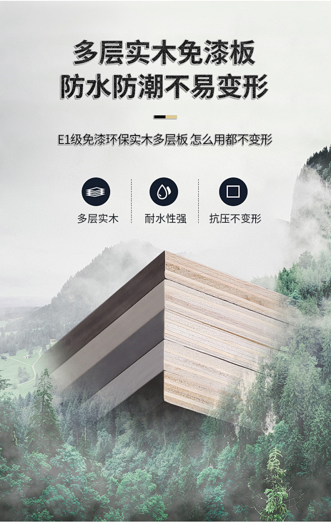 轻奢岩板浴室柜组合现代简约大理石洗手池洗...