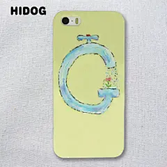 HIDOG 原创设计 手绘彩绘苹果Iphone5/5S手机壳套 插画字母系列 新款 2013
