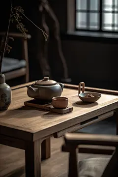 咔神-深色中式茶壶-中式复古风2