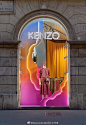 Kenzo Window陈列设计超话 橱窗设计超话 ​​​​