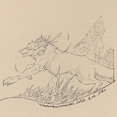 -晴空采集到线稿