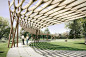 Mill River Park canopy by Gray Organschi Architecture.