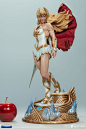 Sideshow 宇宙的巨人希曼  希瑞(She-Ra) 雕像 官方售价439.99美元，官网EX版多盾牌 ​​​​