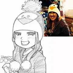 把真人变成漫画，那画面简直不要太美好吧
