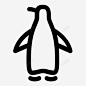 企鹅南极洲鸟图标 设计图片 免费下载 页面网页 平面电商 创意素材