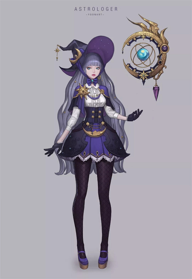 设计参考 | 韩国画师Yoonju Ch...