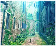 阿瓦尔古丽的相册-日系动漫和插画里的场景