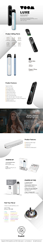 VOOM LUXE - Experienced Electronic cigarette supplier