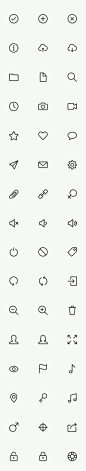 简单的线图标（免费PSD，Webfont）由GraphicBurger，通过Behance  - 观看通过Gloopt创建短的有意义的视频。 <a href="https://itunes.apple.com/us/app/gloopt/id885729225" rel="nofollow" target="_blank"> itunes.apple.com / ... </a>