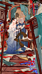 只是一个快要倒闭的戏班子后台_殆怠__插画师作品_涂鸦王国gracg.com