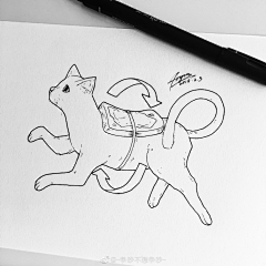 吴也与夜采集到简笔画