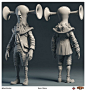 【三维静帧作品及DEMO展区】_游戏《生化奇兵：无限》3D角色模型欣赏 -