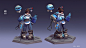 Mei  (Animation), Qarlos Quintero :  We might not be heroes, but we sure love playing overwatch :)
Rig, Poses and Animation : Grace Mojica : http://www.gracemojica.com/
Concept, model and textures : Qarlos