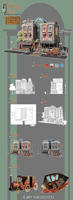 超级茉莉采集到场景-单体建筑