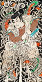 Horimono Tattoo | ... , Horiyoshi 3,irezumi, japanese tattoo, Osen, horimono (143 of 286: 