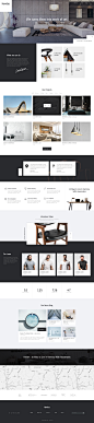 Hender - Architecture and Interior Design Agency PSD Template