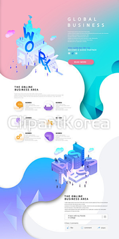 一翠翠一采集到Web  /plate design