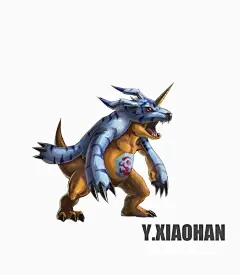 数码宝贝，童年的记忆，多图~-y.晓涵_数码兽，同人_涂鸦王国插画