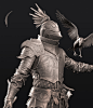 The Raven Knight, Aurelien Mauranne : After completing Dark Souls 3, I wanted to create a knight. This one is a knight of the Raven Order.
Soon the lowmesh and textures !
Thanks to Marco Plouffe and Anouck Marko for their tips !