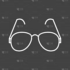 线图标,老花镜,个性,分离着色,男人,图表设计师,女人,现代,数码图形,矢量