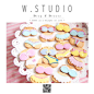 W.studio甜品手工翻糖霜饼干曲奇婚礼品生日伴手礼物维秘比基尼