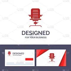 扶手椅,创造力,名片,模板,品牌名称,办公椅,商务,经理,纺织品,坐