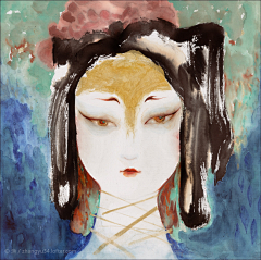 Sapphok采集到插画-手绘