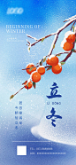 立冬节日节气海报-源文件分享-ywjfx.cn