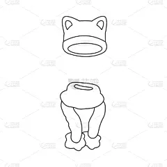 帽子,符号,羊毛,分离着色,衣服,轮廓,热,粉色,头饰,收集