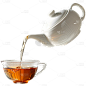 植物通用实景茶杯茶壶组合元素素材