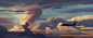 Cloudscape Practice + Process GIF, . Wootha . : Personal work from memory to practice cloud painting.
---
Tutorials: https://www.artstation.com/wootha/store