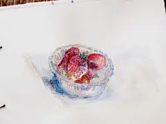 颈上猫  的插画 每日一涂