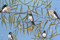 Willy Wag Tails Lets get together by Rhonda Owen